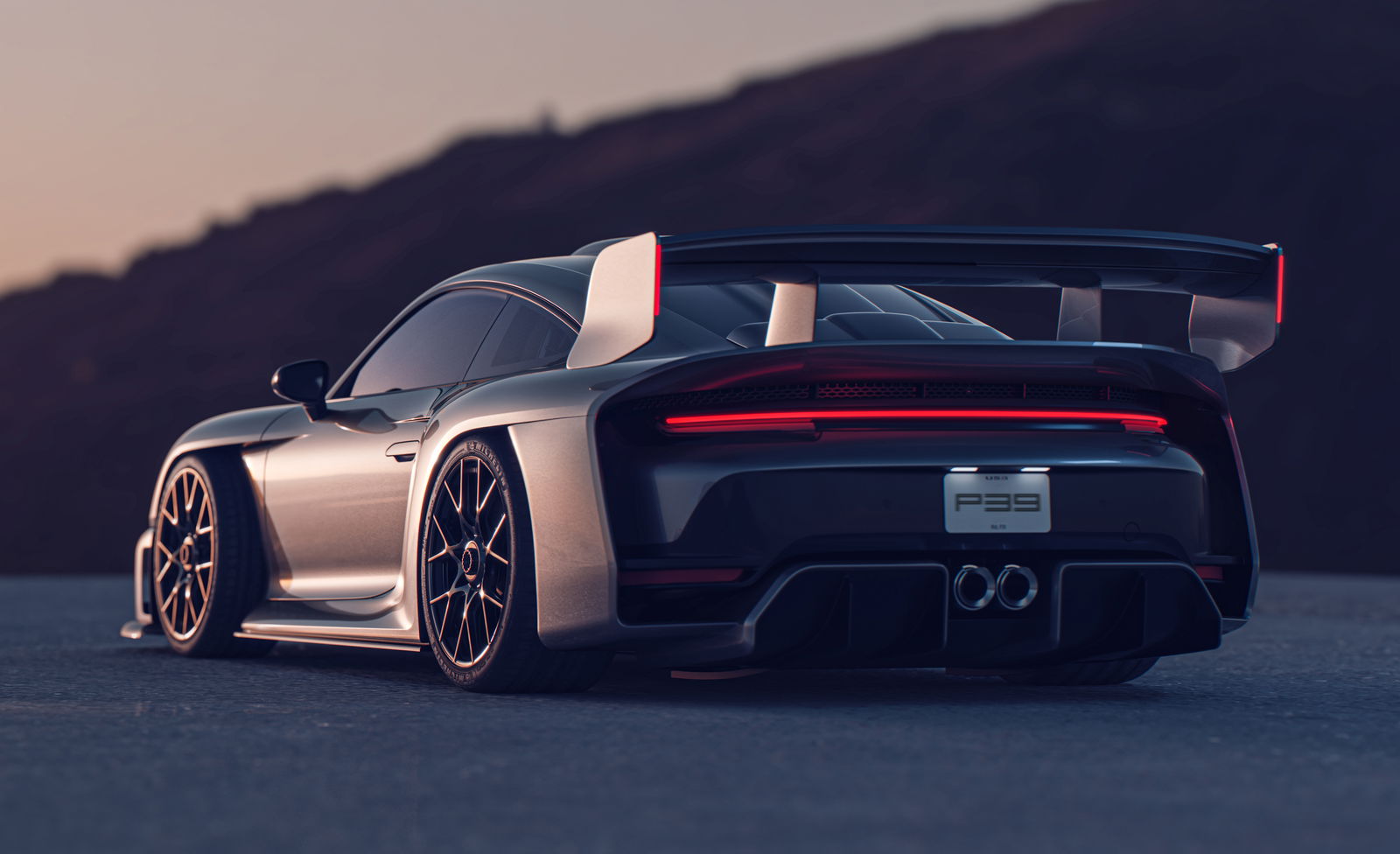 RML P39 - rear